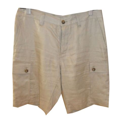 mens michael kors linen cargo shorts|Michael Kors Shorts for Men .